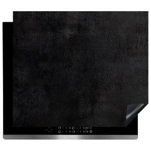 Inductie Beschermer - Afdekmat - Donkere Suede Textuur